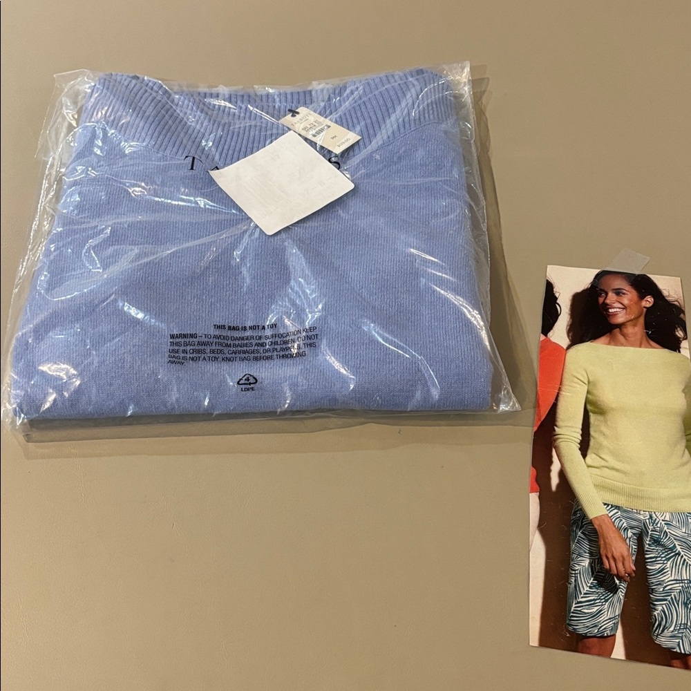 Talbots Pure Cashmere Sweater NWT Size MP